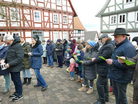 Feier des „Weihnachtsfriedens“ in Naumburg (© Karl-Franz Thiede)